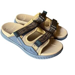 KuaiLu Mens Orthotic Sandals Athletic Arch Support Recovery Walking Slides -13